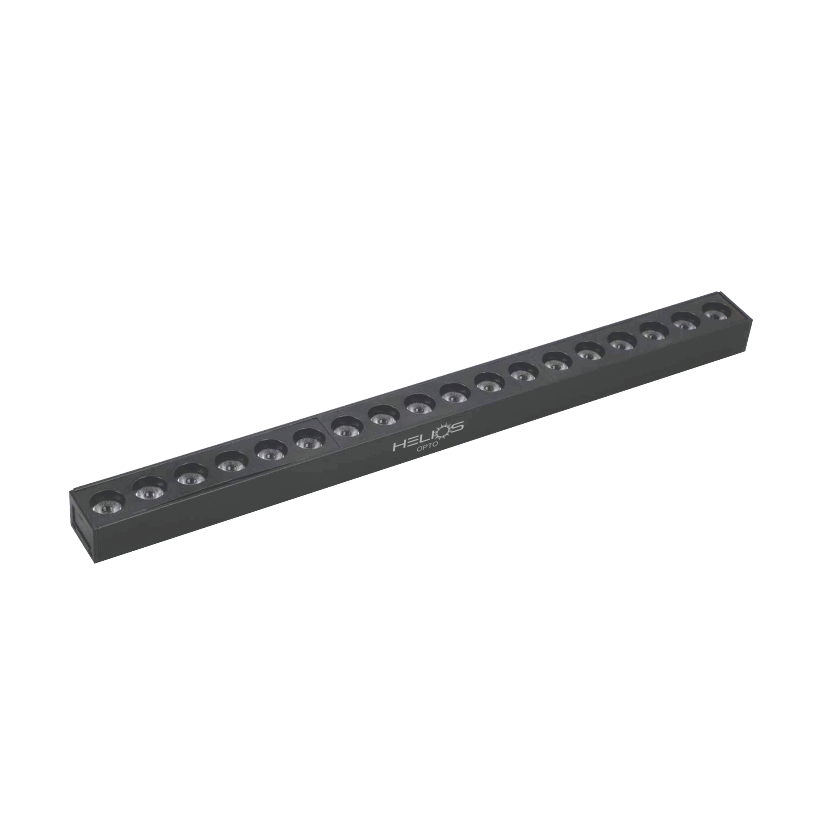 HELIOS HS 8584 18 Watt 35 cm Siyah Gövde Lensli OSRAM LED Magnet Armatür - 2 Renk Fonksiyonlu [Ilık Beyaz (4000K) + Gün Işığı (3000K)]