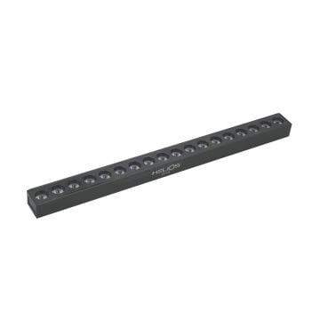 HELIOS HS 8584 18 Watt 35 cm Siyah Gövde Lensli OSRAM LED Magnet Armatür - 2 Renk Fonksiyonlu [Ilık Beyaz (4000K) + Gün Işığı (3000K)]