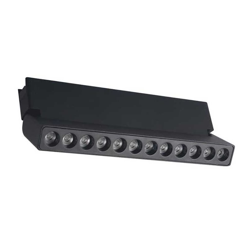 CATA CT-5841 Lia Siyah 24 Watt 22 cm Lensli Hareketli LED Magnet Armatür - Gün Işığı (3200K)
