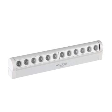 HELIOS HS 8617 Beyaz Gövde 12 Watt 25 cm Lensli OSRAM LED Magnet Armatür - 2 Renk Fonksiyonlu [Gün Işığı (3000K) + Ilık Beyaz (4000K)]