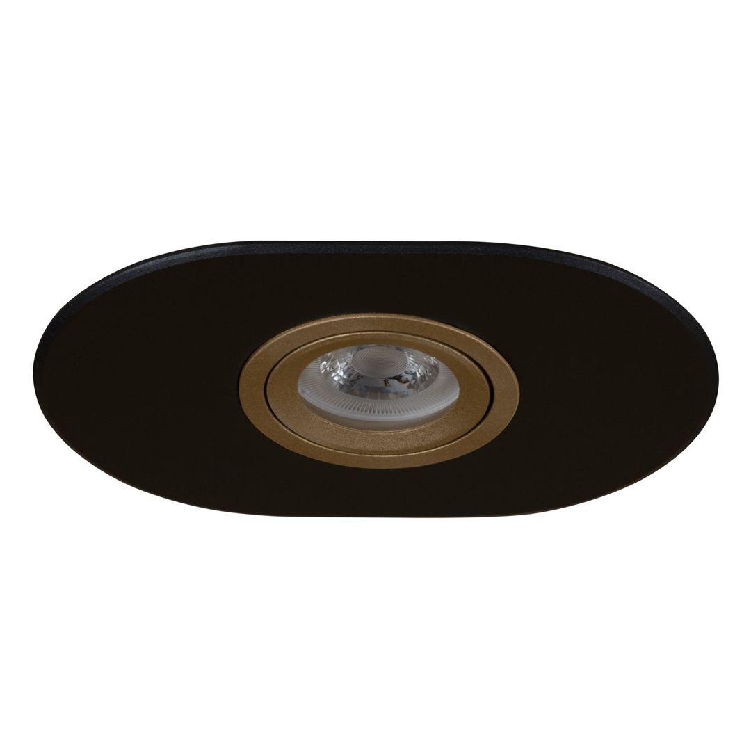 goldX ZE1000-46 12 Watt Sıva Altı Siyah-Gold LED Spot (SAMSUNG LED & EAGLERISE Driver)