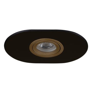 goldX ZE1000-46 12 Watt Sıva Altı Siyah-Gold LED Spot (SAMSUNG LED & EAGLERISE Driver)