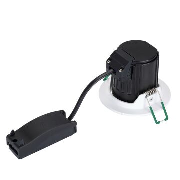 9 Watt Beyaz Kasa Dış Mekan Sıva Altı Dimli LED Spot - Gün Işığı (3000K)