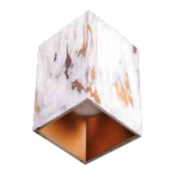 ACK AH12-07593 Gold Mermer Desen-Mat Rose Sıva Üstü Spot