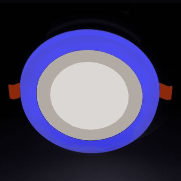 NOAS YL11-0600 6+3 Watt Mavi-Beyaz Sıva Altı Yuvarlak LED Panel