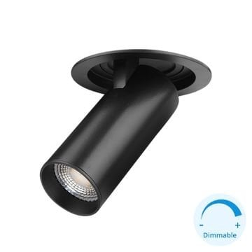 GOYA GY 3150-14 Siyah/Beyaz Kasa 14 Watt 360 Derece Hareketli Dimli LED Mağaza Spotu