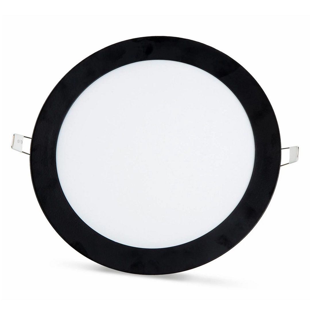 NOAS YL10-1800-S 15 Watt Siyah Kasa Sıva Altı Yuvarlak LED Panel