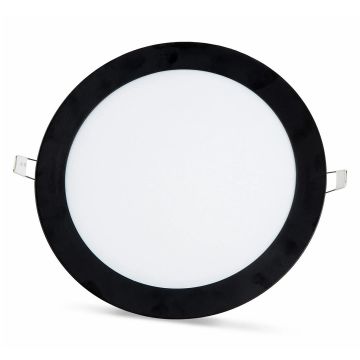 NOAS YL10-1800-S 15 Watt Siyah Kasa Sıva Altı Yuvarlak LED Panel