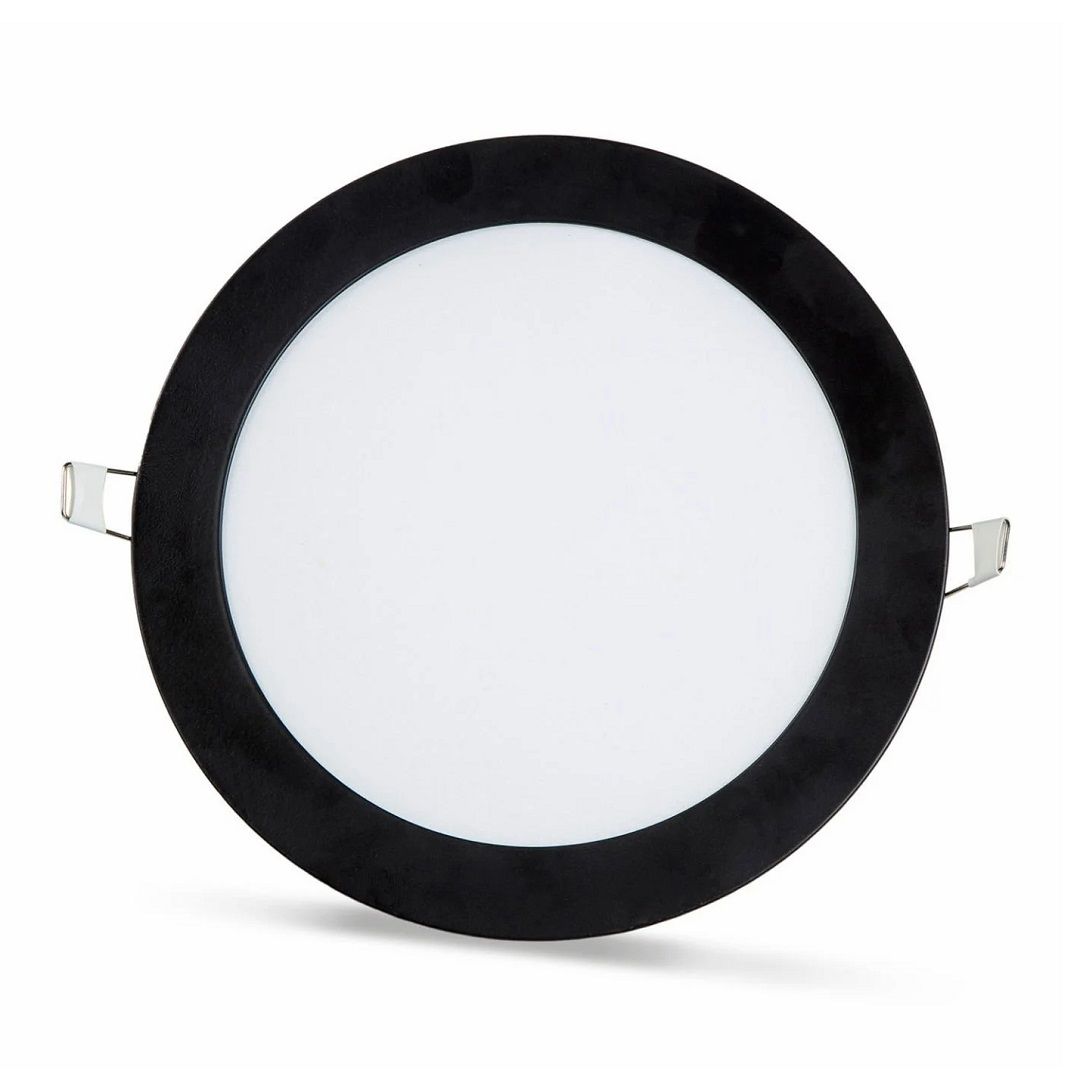 NOAS YL10-1500-S 15 Watt Siyah Kasa Sıva Altı Yuvarlak LED Panel