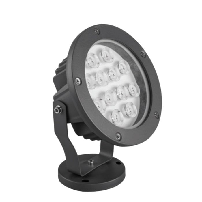 inoled 5361-07 12 Watt LED Bahçe Armatürü - Amber Işık