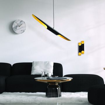 CreaLight HS 6505 Siyah-Gold Martı Avize