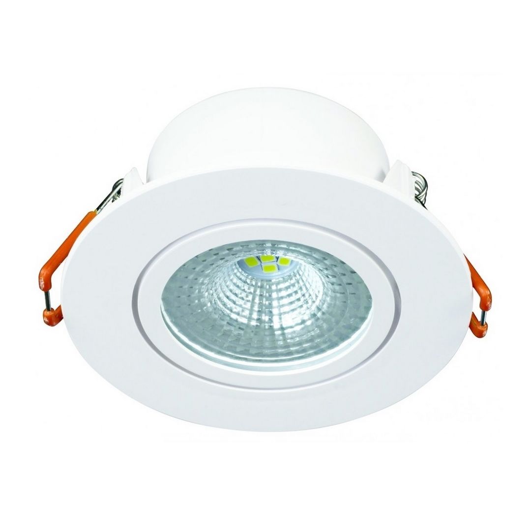 5 Watt Sıva Altı Yuvarlak LED Spot (Plastik)