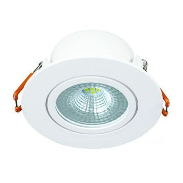 5 Watt Sıva Altı Yuvarlak LED Spot (Plastik)
