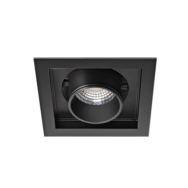 GOYA GY 3051-14 Siyah/Beyaz Kasa 14 Watt Dimli LED Mağaza Spotu