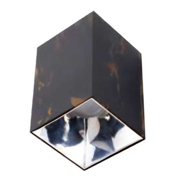 ACK AH12-07554 Siyah Mermer Desen-Krom Sıva Üstü Spot