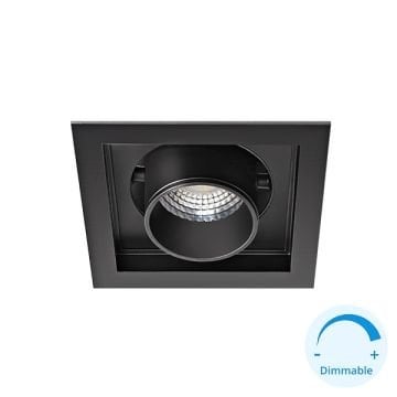 GOYA GY 3051-14 Siyah/Beyaz Kasa 14 Watt Dimli LED Mağaza Spotu