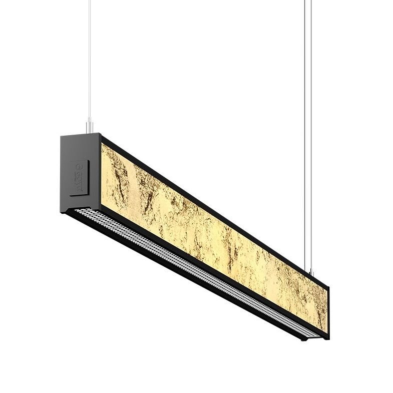 GOYA GY 8046-120 34 Watt 120 cm Oxide Mirror Desenli Lineer Sarkıt Armatür