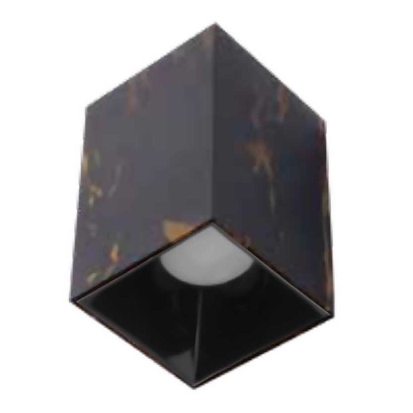 ACK AH12-07514 Siyah Mermer Desen-Siyah Sıva Üstü Spot