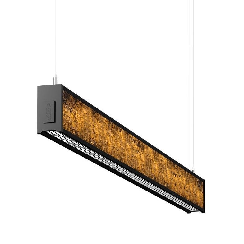 GOYA GY 8046-120 34 Watt 120 cm Oxide Gold Desenli Lineer Sarkıt Armatür