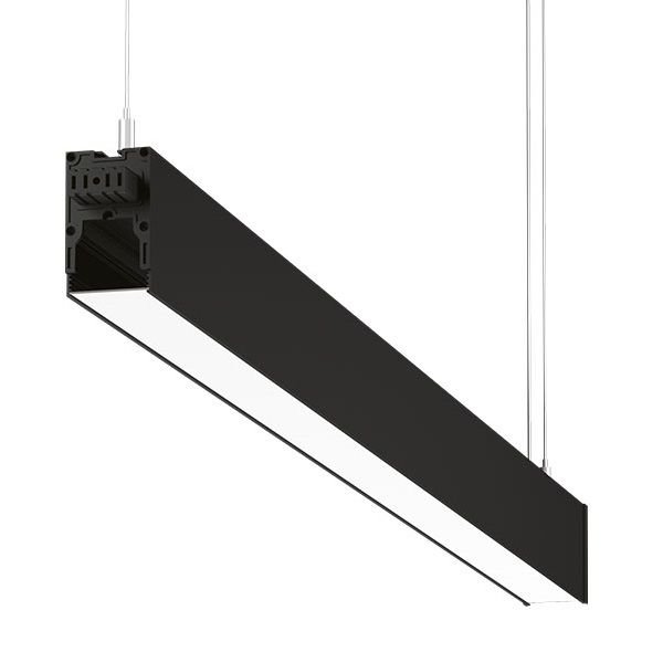 GOYA GY 8057-178 Siyah/Beyaz Kasa 51 Watt 178 cm Eklenebilir Lineer Sarkıt Avize