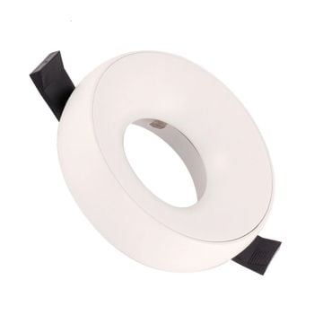 ACK AH03-04120 Beyaz Sıva Altı Yuvarlak Spot Kasası - Metal