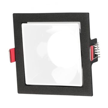 K2 GLOBAL KDA837 Himalaya Sıva Altı Siyah-Beyaz Kare Spot Kasası