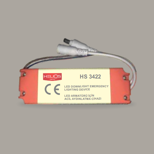 HELIOS HS 3422 3-54 Watt 1-3 Saat Acil Aydınlatma Kiti