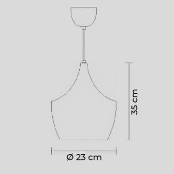 CreaLight CL-17-05871-S Retro/Modern Avize