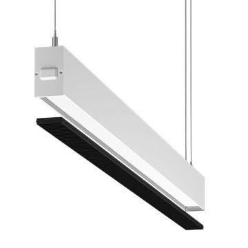 GOYA GY 8055-180 Beyaz Kasa 75 Watt 180 cm Kamaşma Önleyicili Lineer Sarkıt Avize