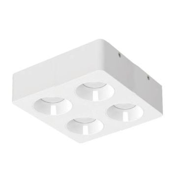 MOLLED MOL2426 4x10 Watt Beyaz Sıva Üstü İkili LED Spot (SAMSUNG/PHILIPS LED & EAGLERISE/LIFUD Driver)