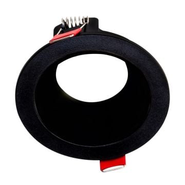 K2 GLOBAL KDA829 Suna Sıva Altı Siyah Yuvarlak Spot Kasası