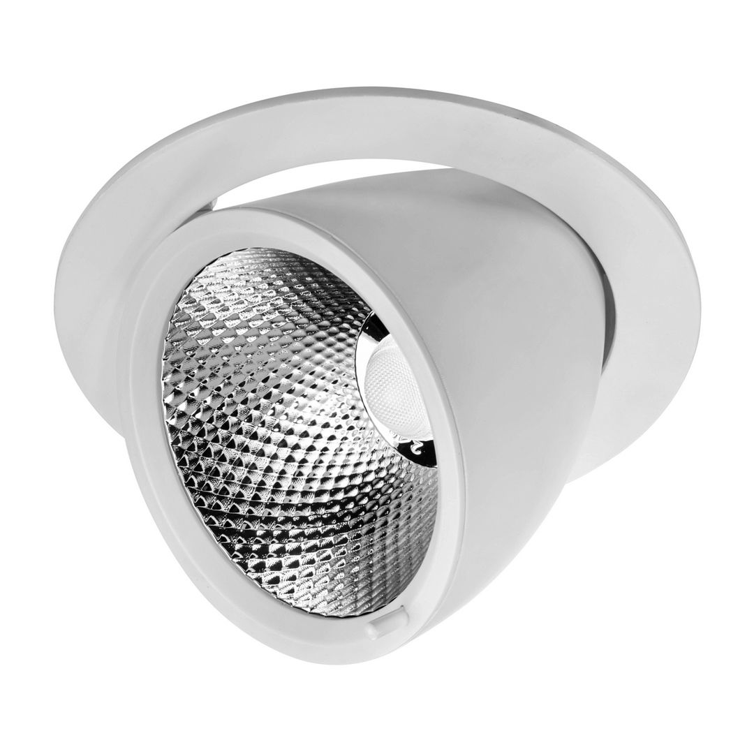 goldX ZE752-WH Beyaz Kasa 30 Watt Salyangoz LED Spot | En Ucuz Fiyat!