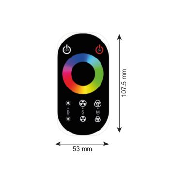 inoled 3014 24 Amper Dokunmatik RGB Kumandası