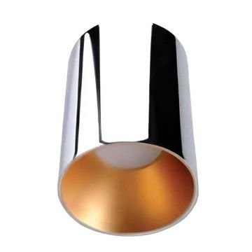 ACK AH12-08595 Krom-Mat Rose Sıva Üstü Silindir Spot