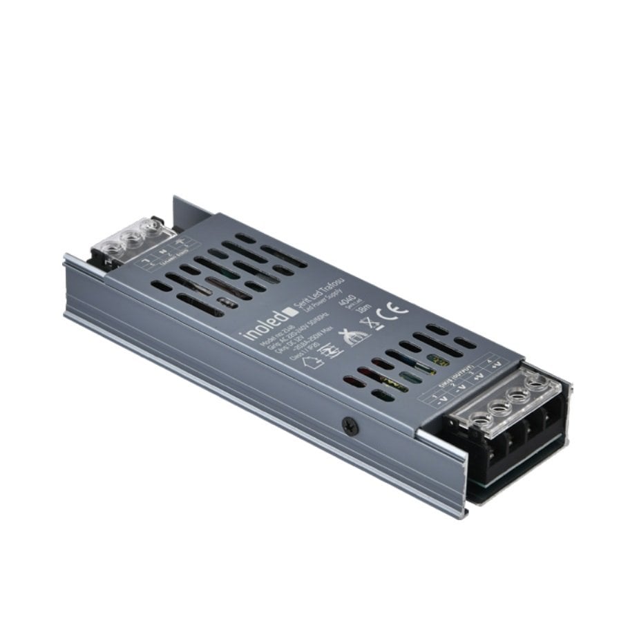 inoled 2148 12 Volt 250 Watt 20.8 Amper Ultra Slim LED Trafosu
