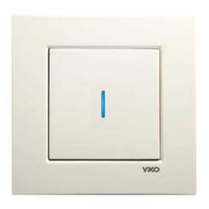 VİKO 92065701 Novella S Dokunmatik Anahtar [Beyaz]