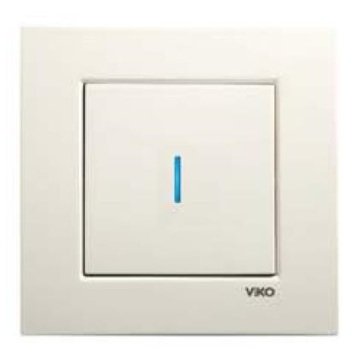 VİKO 92065701 Novella S Dokunmatik Anahtar [Beyaz]