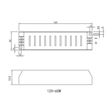 inoled 2120 12 Volt 60 Watt 5 Amper Slim LED Trafosu