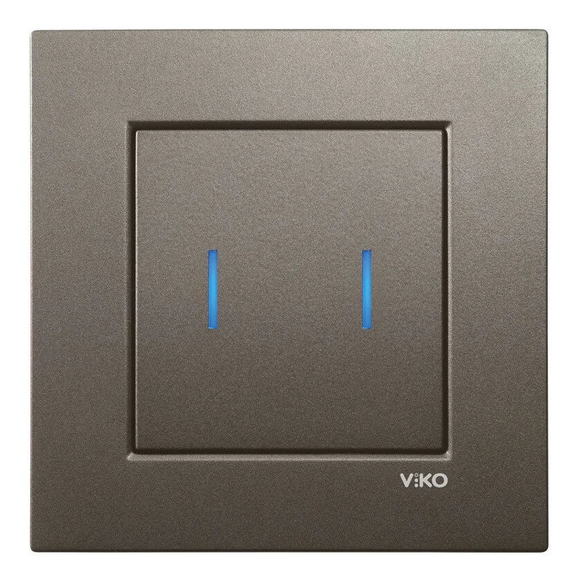 VİKO 92065302 Novella S Dokunmatik Komütatör [Antrasit]