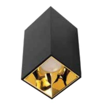 ACK AH12-07561 Siyah-Gold Sıva Üstü Spot