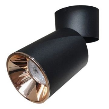 CATA CT-5335 S Datça Siyah-Bakır Sıva Üstü Hareketli Spot Kasası