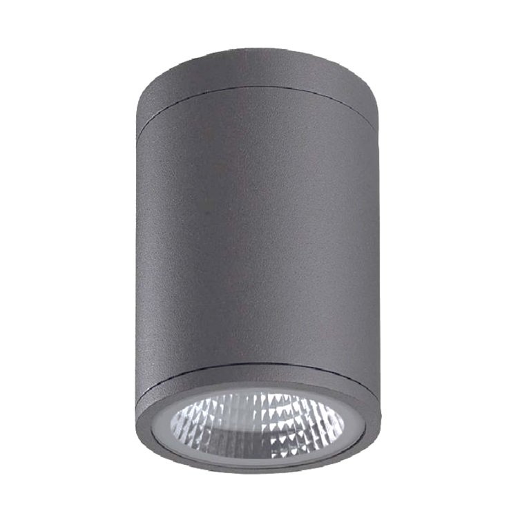 MOLLED MOL358 11x20 cm 20 Watt Antrasit Dış Mekan Sıva Üstü Silindir LED Spot - OSRAM/SAMSUNG LED & TRIDONIC/EAGLERICE/LIFUD Driver - IP54