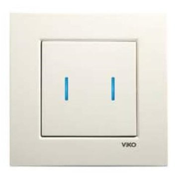 VİKO 92065702 Novella S Dokunmatik Komütatör [Beyaz]
