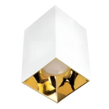 ACK AH12-07560 Beyaz-Gold Sıva Üstü Spot