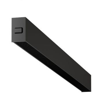 GOYA GY 8055-180 Siyah Kasa 75 Watt 180 cm Kamaşma Önleyicili Sıva Üstü Lineer Armatür