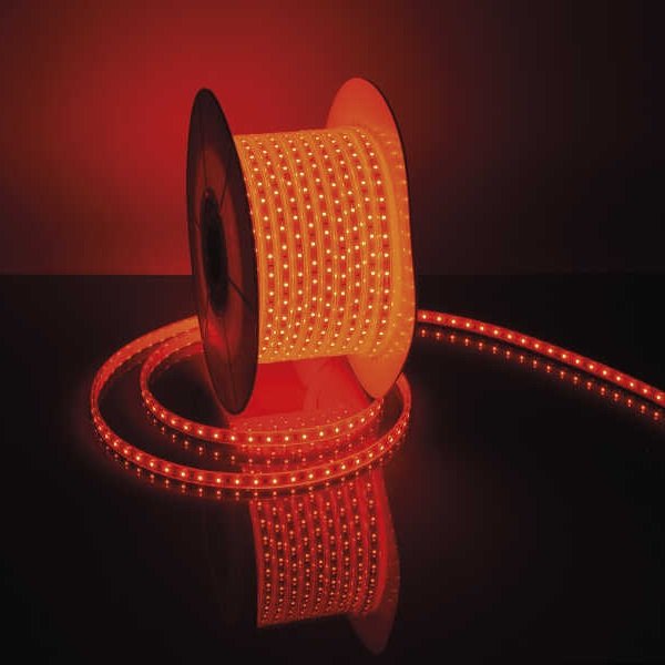 JUPITER LE221 K 220 Volt 7.5 Watt/Metre Dimlenebilir Dış Mekan Kırmızı Şerit LED [50 Metre]