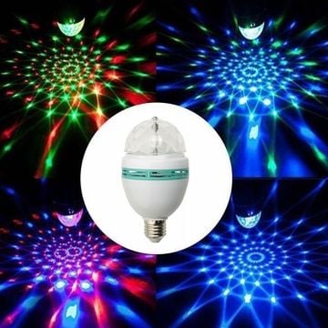 NOAS YL90-9003 3 Watt LED RGB Disco Ampul