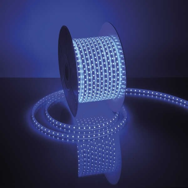 JUPITER LE221 M 220 Volt 7.5 Watt/Metre Dimlenebilir Dış Mekan Mavi Şerit LED [50 Metre]