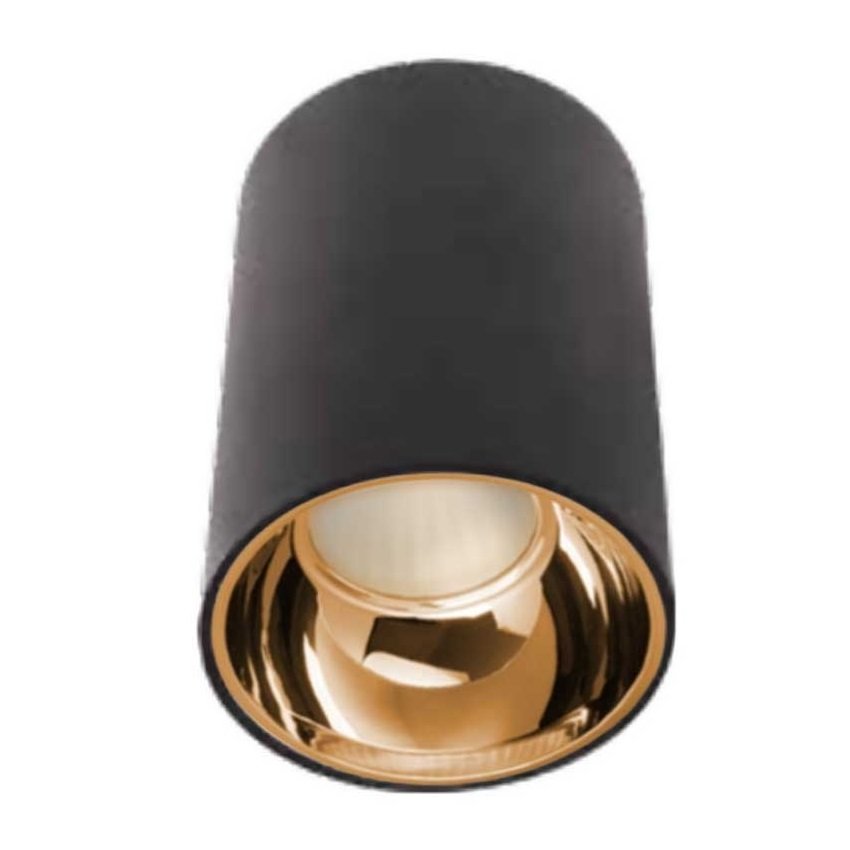 ACK AH12-08571 Siyah-Rose Sıva Üstü Silindir Spot