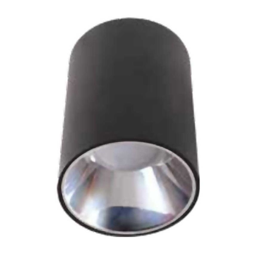 ACK AH12-08551 Siyah-Krom Sıva Üstü Silindir Spot